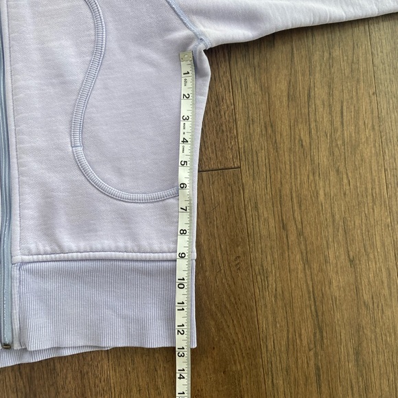 Lavender Lululemon Scuba Hoodie Zipup - Picture 5 of 9